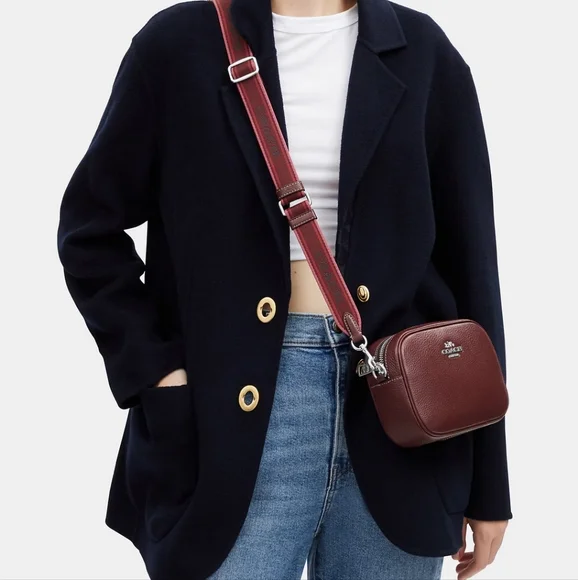 New!!! Mini Jamie Camera Bag in Wine Color